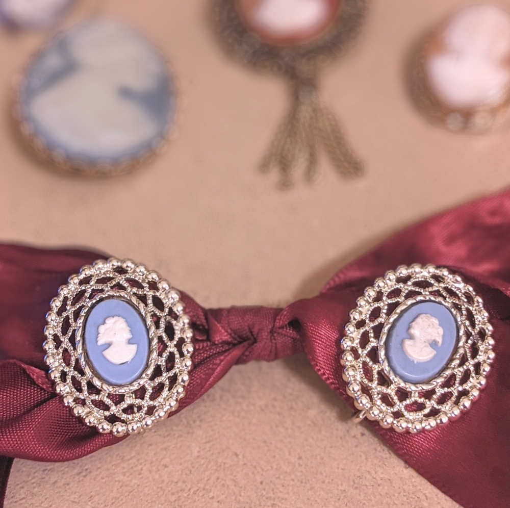 The Antoinette - Cameo Earrings